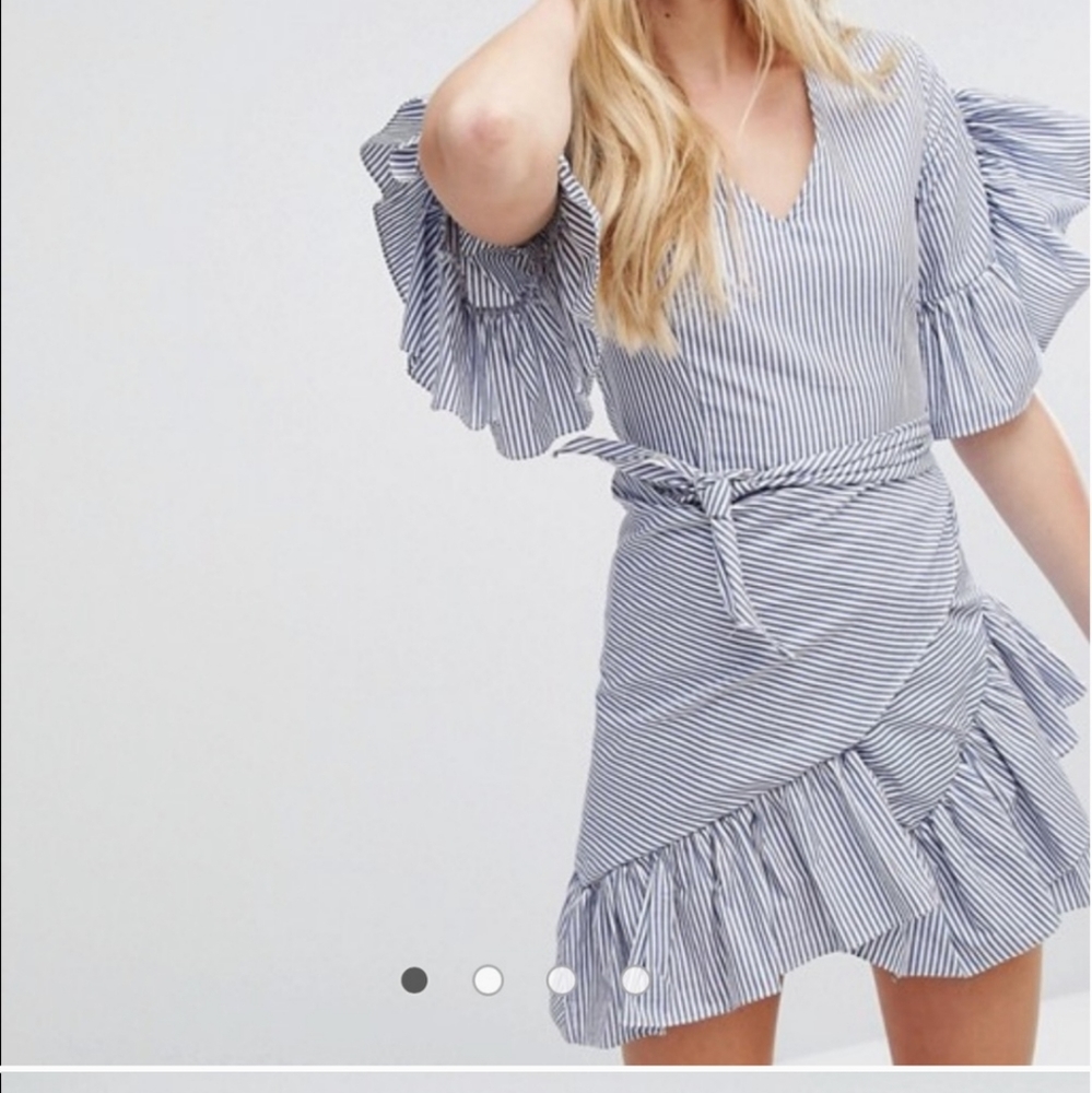 Asos aeryne wrap dress